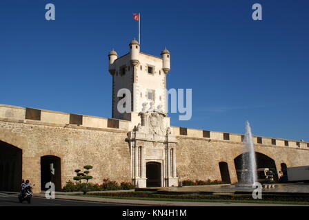 Puertas de Tierra (Stadttore), Cadiz, Spanien Stockfoto