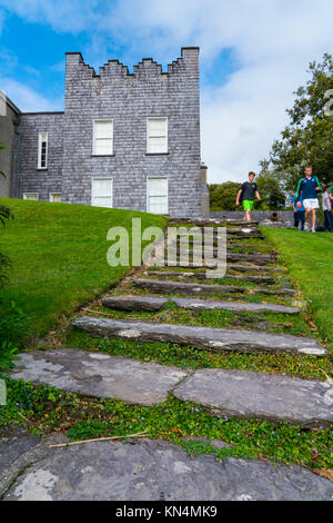 Derrynane House und National Park, Ring of Kerry Caherdaniel, Trail, Iveragh Halbinsel, County Kerry, Irland, Europa Stockfoto