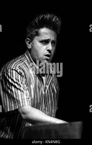 Der Jensen Interceptor am Edinburgh Blues Club in der Voodoo Zimmer Edinburgh 2017 Stockfoto