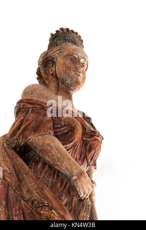 Statue von Yemaya (Yemoja), das Wasser Göttin, von der Bug eines Schiffes, im Präsidentenpalast, Quito, Ecuador Südamerika Stockfoto