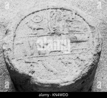 Grabkegel des ersten Propheten von Amun Djehuty MET bw13.180.62 559227 Stockfoto