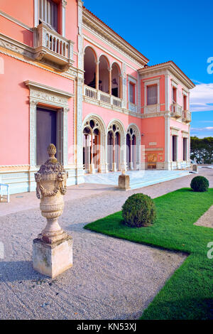 Die Villa Ephrussi de Rotschild in Cap Ferrat Stockfoto