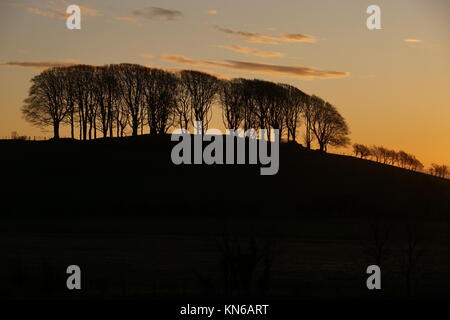 Schottische Sunrise Stockfoto