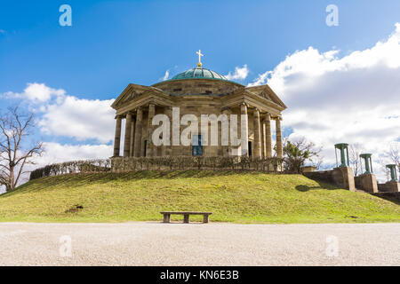 Grabkapelle Stuttgart Mausoleum Europäischen blauen Himmel alte Architektur Landschaft schöne Monument, Deutschland Stockfoto