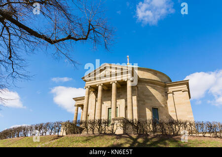 Grabkapelle Stuttgart Mausoleum Europäischen blauen Himmel alte Architektur Landschaft schöne Monument, Deutschland Stockfoto