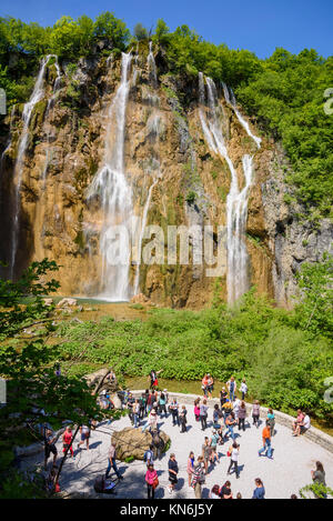 Nationalpark Plitvicer Seen, Kroatien Stockfoto