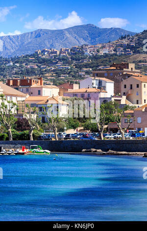 Ille Rousse, Korsika Stockfoto