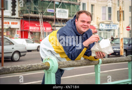 Damian Harris, Inhaber von Skint Records Stockfoto