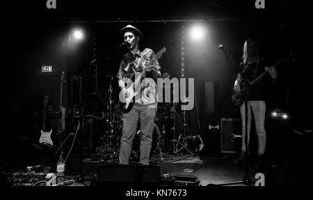 Die Andy Gunn Band im Mash House Edinburgh 2017 Stockfoto