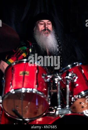 Die Andy Gunn Band im Mash House Edinburgh 2017 Stockfoto