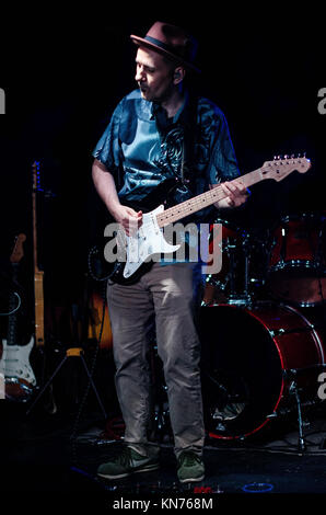 Die Andy Gunn Band im Mash House Edinburgh 2017 Stockfoto