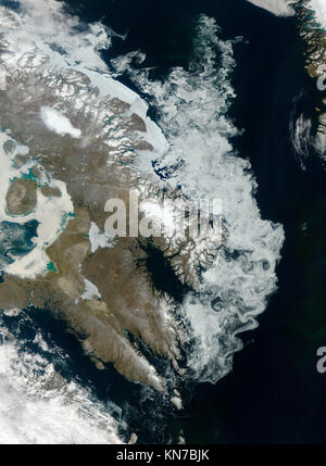 Baffin Island in der kanadischen Arktis Stockfoto