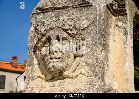 Die römischen Überreste, Altstadt, Zadar, Kroatien Stockfoto