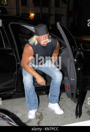 MIAMI BEACH, FL: Hulk Hogan am Besten von Hulk Hogan, Miami Beach, Florida. Personen: Hulk Hogan Stockfoto