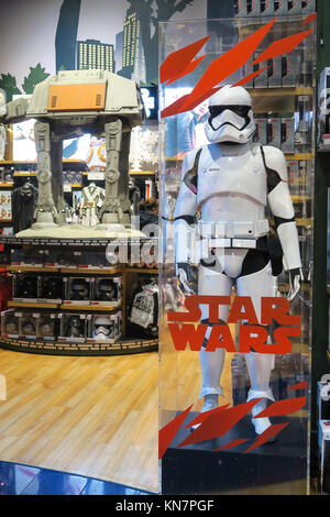 Disney Store Interieur, Times Square, New York Stockfoto