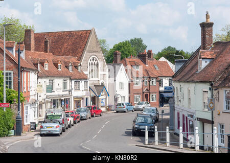 Bridge Street, Hungerford, Berkshire, England, Großbritannien Stockfoto