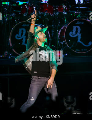 Las Vegas, NV, USA. 10 Dez, 2017. *** Haus AB *** Dustin Lynch führt im Chelsea im Cosmopolitan von Las Vegas in Las Vegas, NV am 10. Dezember 2017. Credit: Erik Kabik Fotografie/Medien Punch/Alamy leben Nachrichten Stockfoto