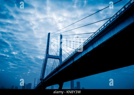 Städtischen Skyline mit Stadtbild in Nanchang, China. Stockfoto