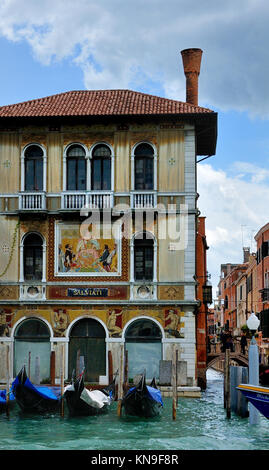 Palazzo Salviati, Canale grande, Venedig Stockfoto