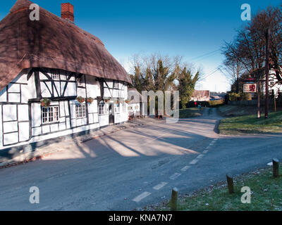 Red Lion Pub im Chalton Hampshire UK-ältesten Pub in Hampshire - 16. Jahrhundert Stockfoto