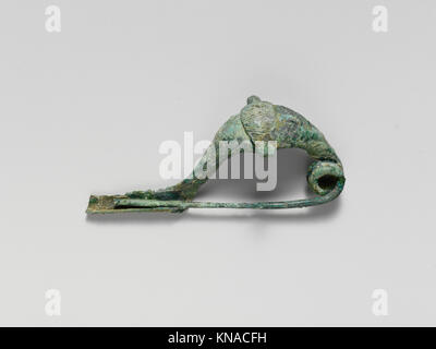 Bronzene Navicella-Fibel (Sicherheitsstift) ERFÜLLT DP243902 255996 Stockfoto