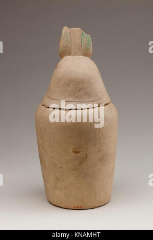 Canopic Jar representing the Gottheit Duamutef MET 12.183.1d1-2 EGDP015152 550774 Stockfoto