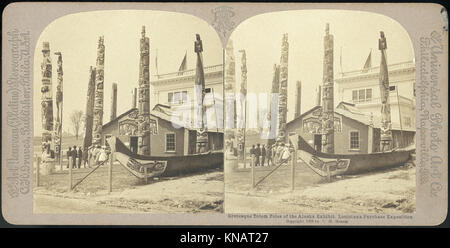 - Gruppe 47 Stereograph Blick auf die 1904 St. Louis World's Fair und Louisiana Purchase Exposition - MET DP 75706 288319 Stockfoto