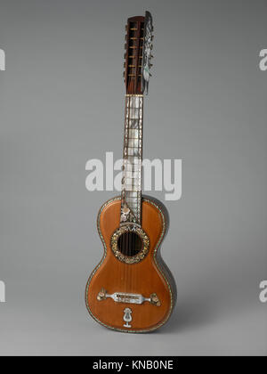 Guitarra septima (7-saitige Gitarre) MET DP 331492 506812 Stockfoto