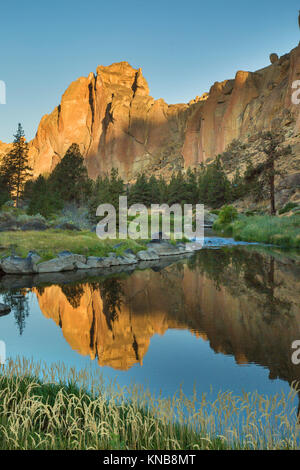 Smith Rock State Park, Redmond, oder Stockfoto