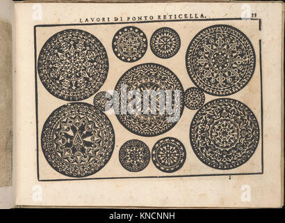 Fiore D'Ogni Virtu Pro le Nobili Et Honeste Matrone, Seite 33 (recto) MET DP 362392 661777 Stockfoto