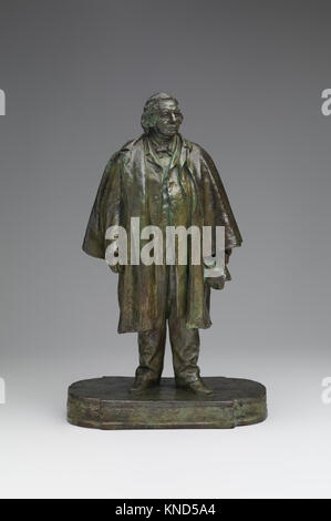 Henry-bezirk Beecher MET DP 13136 -1073-001 Artist: John Quincy Adams Ward, American, Urbana, Ohio 1830?1910 New York, Henry-Bezirk Beecher, 1891; nach 1910, Bronze, 14 x 9 1/2 x 5 1/2 in. (36,8 x 22,9 x 14 cm). Das Metropolitan Museum of Art, New York. Rogers Fund 1917 (17.90.4). Stockfoto