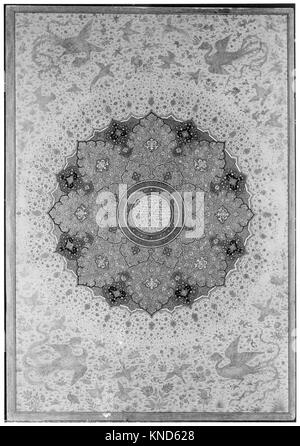 Rosette mit den Namen und Titel von Shah Jahan, Folio aus dem Shah Jahan Album MET 159420 451286 Stockfoto