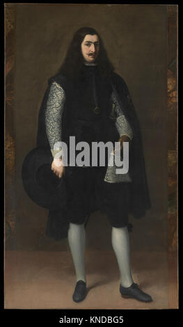 Ein Ritter von Alcántara oder Calatrava Gemälde von Bartolomé Estebán Murillo (1617-1682) Stockfoto