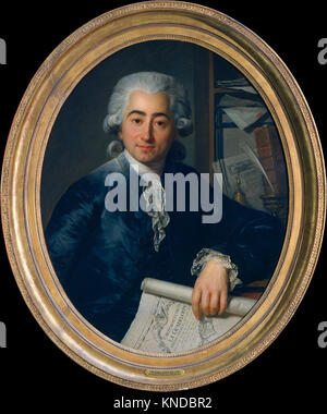 Eugène Joseph Stanislas Foullon d'Ecotier (1753-1821) - Ölgemälde von Antoine Vestier (1740-1824), 1785 Stockfoto