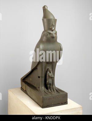 Gott Horus Schutz König Nectanebo II DT 559 544887 Stockfoto