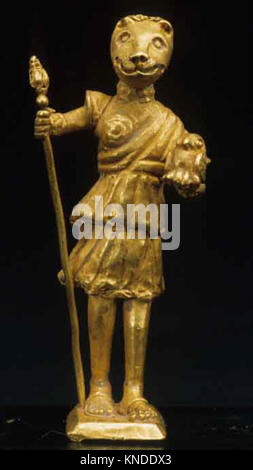 Anubis als Verteidiger der Osiris-Dionysos MET wb 067.190 x 547871 Stockfoto