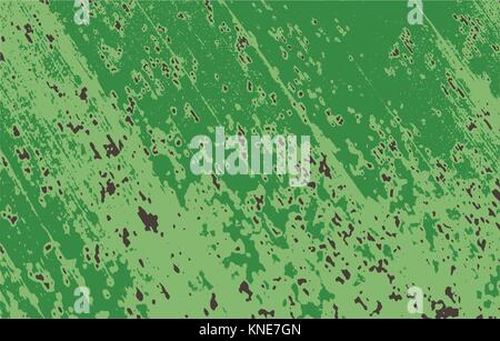 Abstrakte Alte grün gestrichenen Wand Hintergrund plain Vector Illustration Stock Vektor