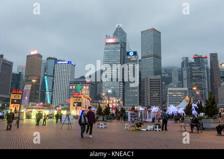 Europäische Karneval Kirmes auf Hong Kong Island Stockfoto