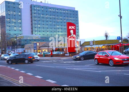 KFC Restaurant in Colindale, Edgeware Road, London, Vereinigtes Königreich Stockfoto