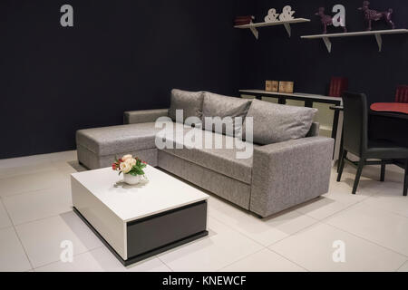 Interior Design-Serie: moderne Wohnzimmer Stockfoto