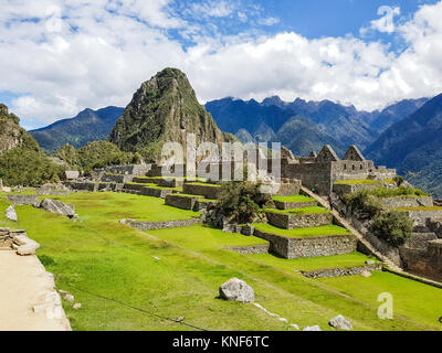 Machu Picchu, Cusco, Peru, Südamerika Stockfoto