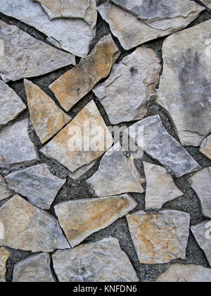 Stonr Verkleidungen, Rough Cut. Hintergrund usw. Stockfoto