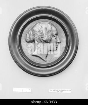 Eine Bronze-Porträtbüste von George Sand von Pierre Jean David d’Angers (1830), die ihren literarischen Einfluss und ihre französische Handwerkskunst des 19. Jahrhunderts repräsentiert. Stockfoto