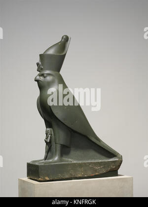 Gott Horus Schutz König Nectanebo II DP 152086 544887 Stockfoto