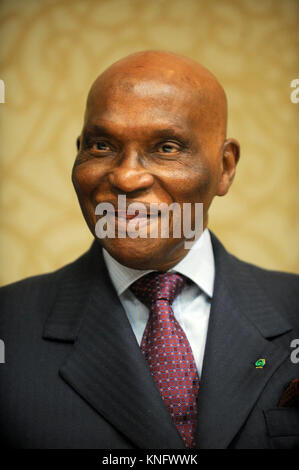 Der Präsident von Senegal, Abdoulaye Wade an der NAACP Centennial Übereinkommen im New York Hilton Hotel in New York City. Juli 14, 2009. Credit: Dennis Van Tine/MediaPunch Stockfoto