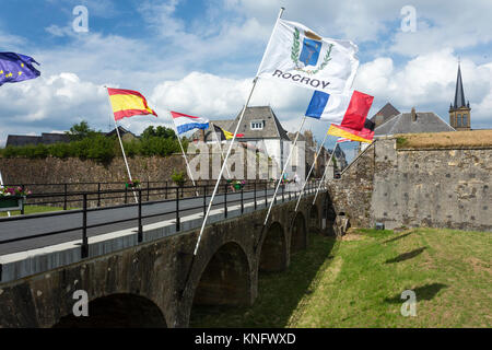 Frankreich, Ardennen (08), Parc naturel régional des Ardennes, Rocroi, le Pont de France // Frankreich, Ardennen, Charleville-mézières, Ardennen, die B