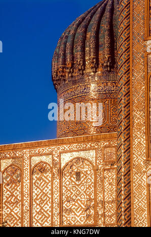 Asien Usbekistan - Samarkand Registan Platz - Stockfoto