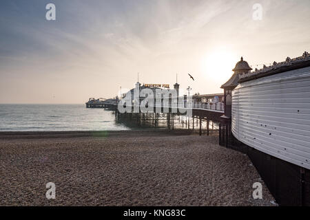 Brighton Pier, Sussex, England, UK. Stockfoto