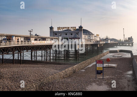 Brighton Pier, Sussex, England, UK. Stockfoto