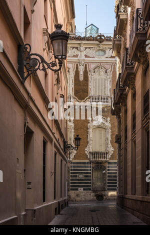 Palast des Marqués de Dos Aguas, Valencia Stockfoto